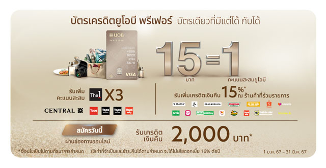 โปรโมชั่น สมัครบัตรเครดิต